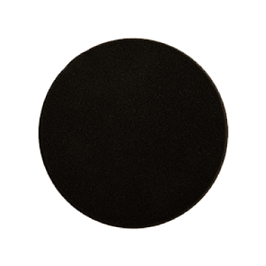 Polishing foam pad black flat